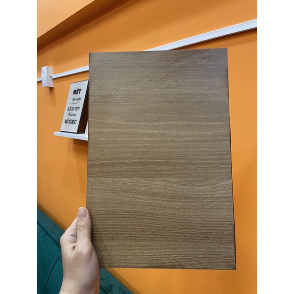 Gỗ mdf phủ melamine 2 mặt 5mm