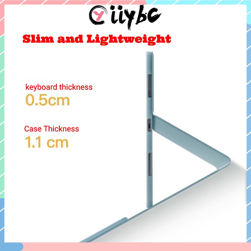 Bao Da Máy Tính Bảng Bằng Silicon Mềm Nam Châm Có Ngăn Đựng Bút Cảm Ứng Cho IPAD Pro 2018 / 2020 / 2021 / 2022