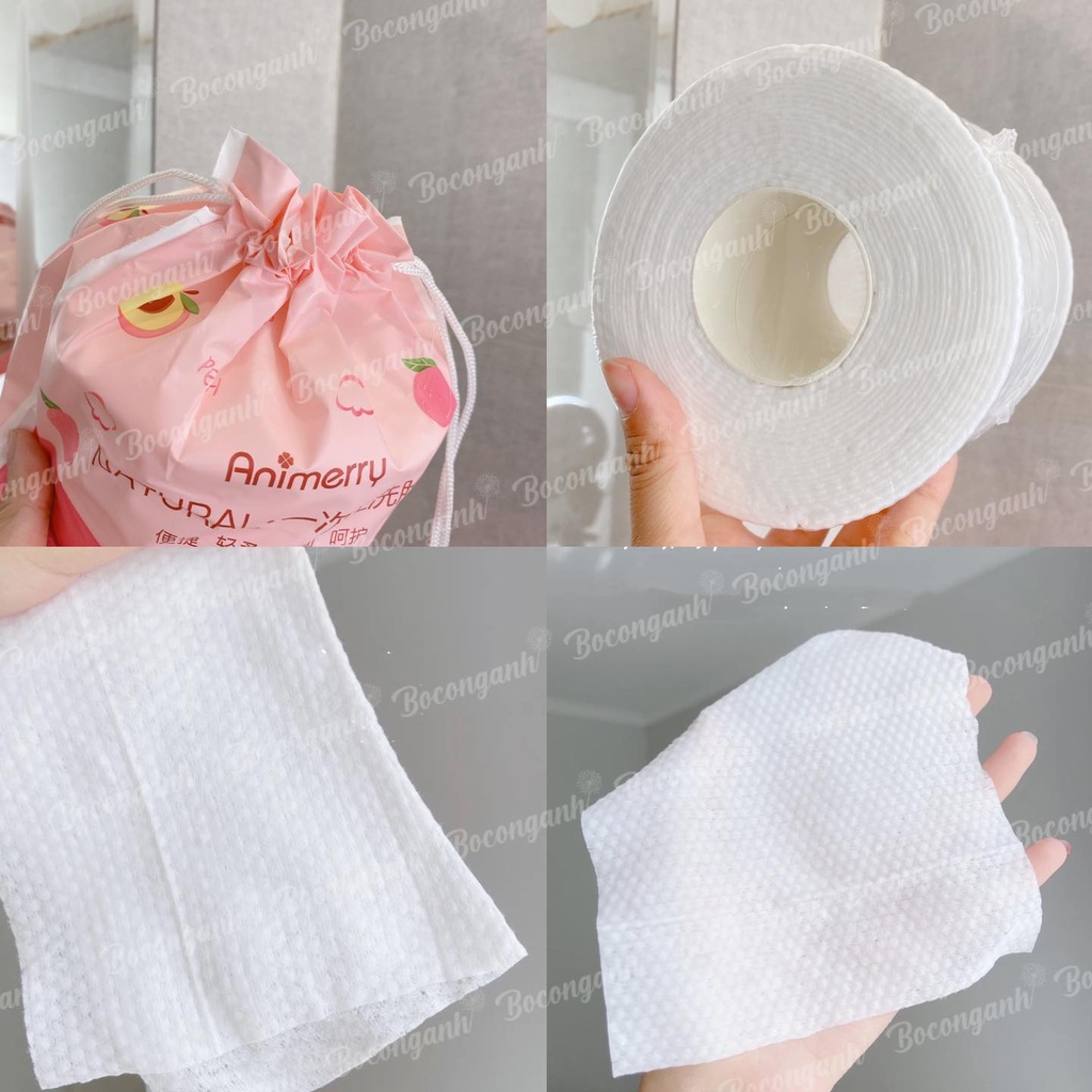 KHĂN KHÔ ĐA NĂNG LAU MẶT TẨY TRANG ANIMERRY NỘI ĐỊA TRUNG