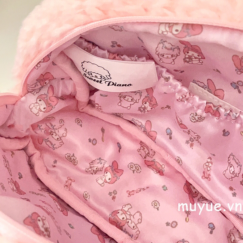 Túi Đựng Bút Bằng Vải Bông Kawaii Dễ Thương Sức Chứa Lớn