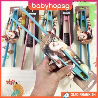 Kẹp gắp thức ăn lock&lock bằng silicone ckt205 - babyhopsg
