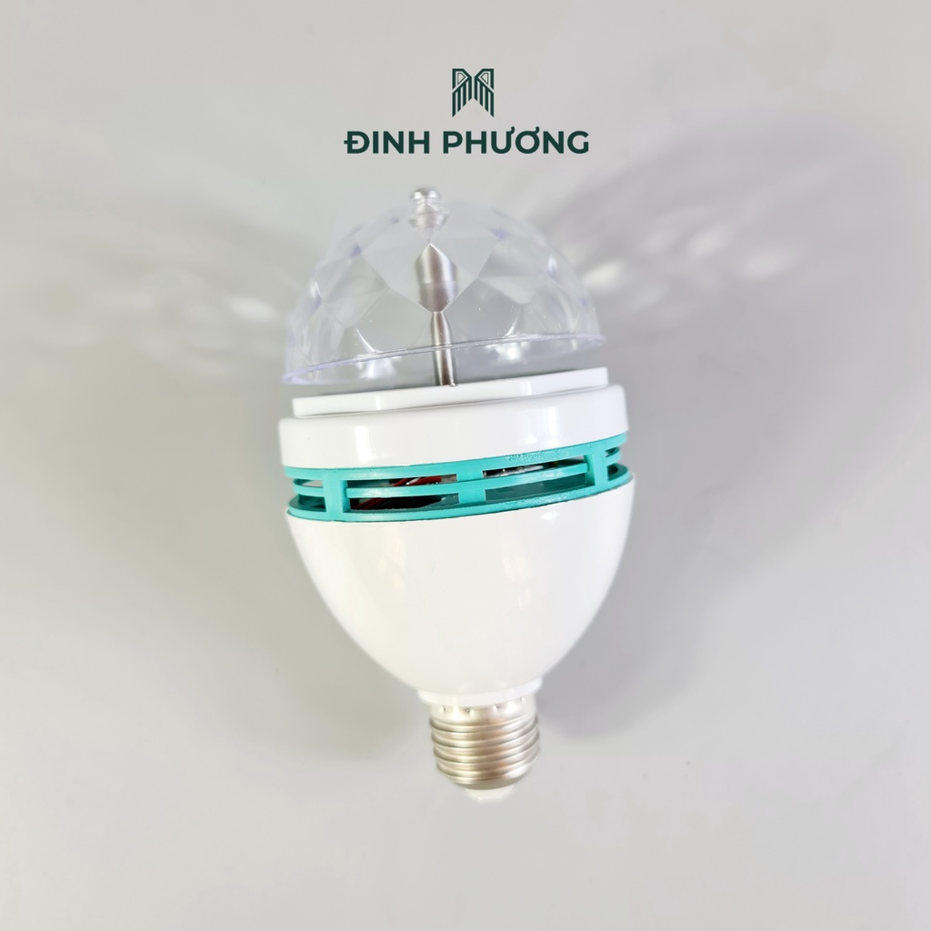 Đèn led xoay vũ trường, sân khấu mini 7 màu