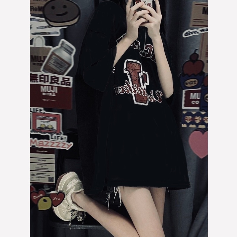 Áo thun phông logo tay nam nữ PINK tay lỡ form rộng VANCARHELL Unisex