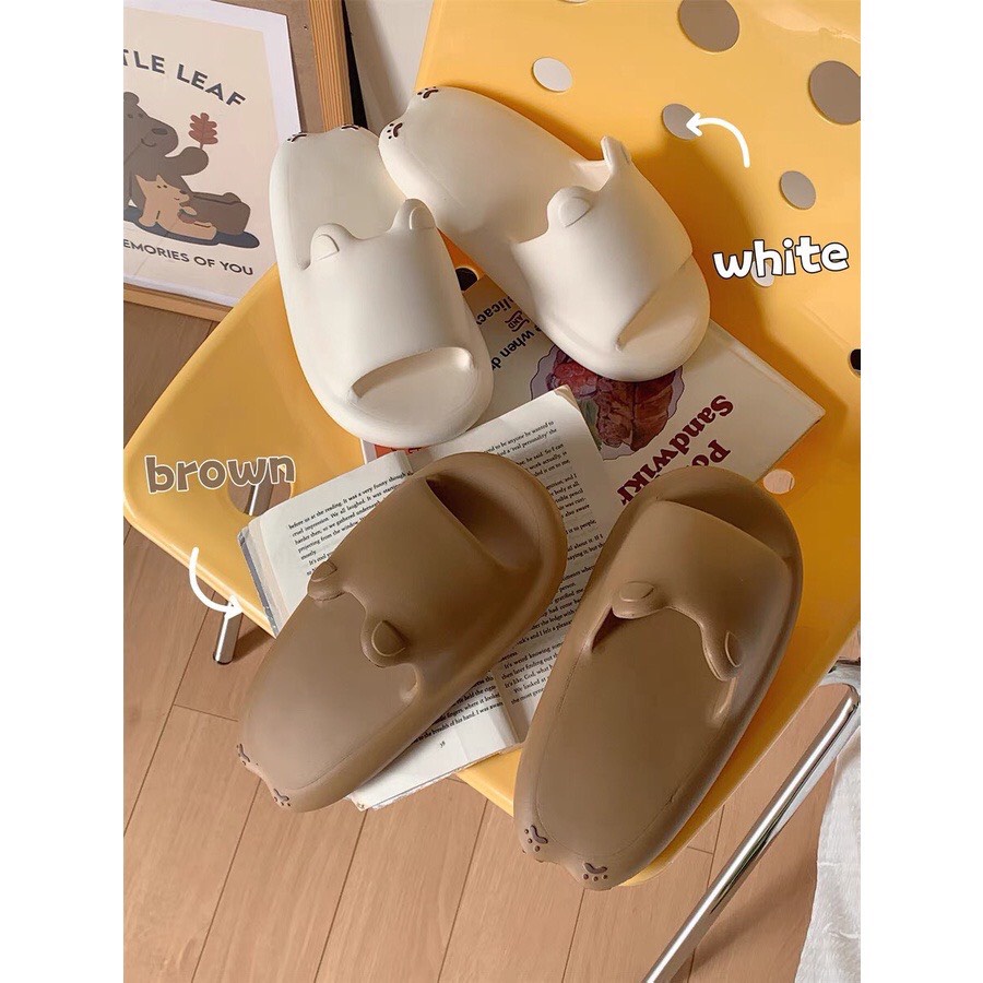 Dép cao su tai mèo dễ thương nhẹ mềm mỏng mùa hè 2023