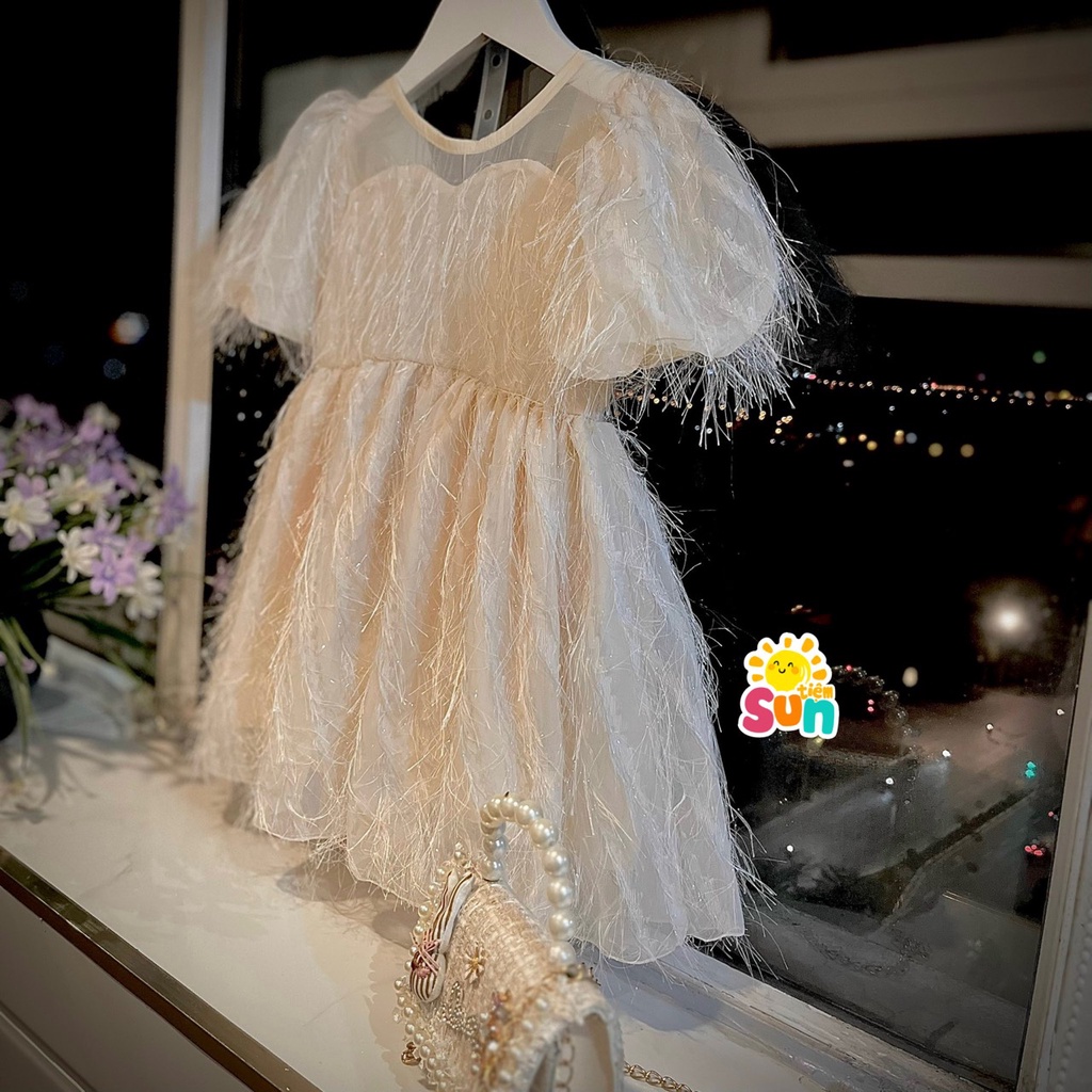 ẢNH THẬT HÀNG SẴN, 7-40kg, váy công chúa cho bé gái 2 lớp, hàng thiết kế xịn đẹp