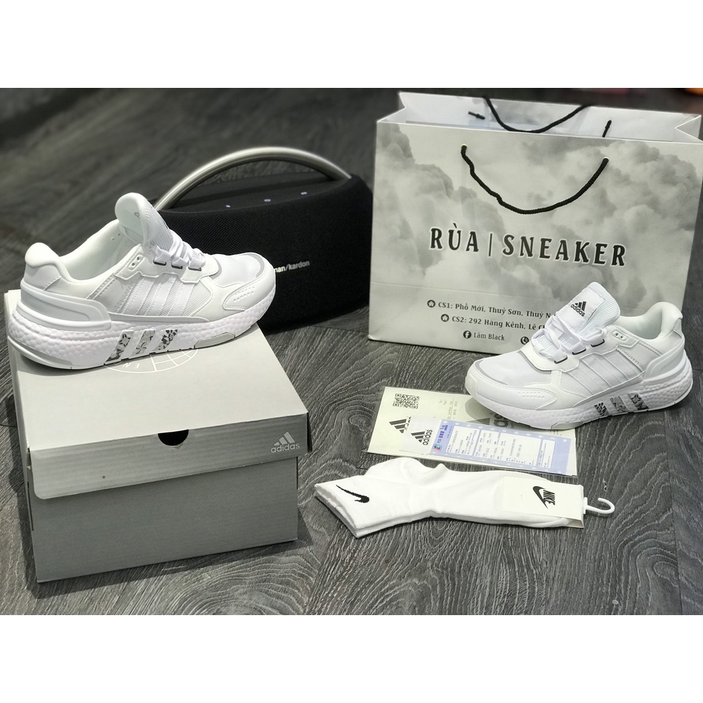Siêu Phẩm Giày Thể Thao Sneaker EQT Bost 23 Trắng Xanh Siêu Hot Cao Cấp Ảnh Thật + freeship + Tặng Tất