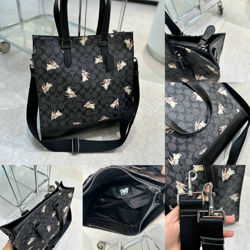 Túi C0ach Graham Tote Unisex xịn sò