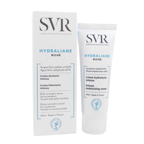 Kem dưỡng ẩm cho da khô đến rất khô dành cho mặt và cổ SVR Hydraliane Riche 40ml