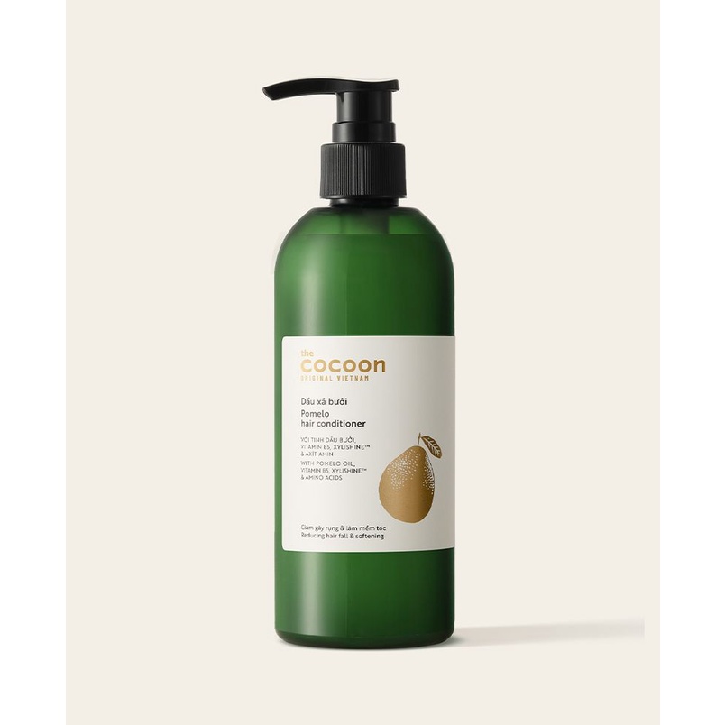 Bộ dầu gội bưởi Pomelo Cocoon 310ml + Dầu xả bưởi Pomelo Cocoon 310ml