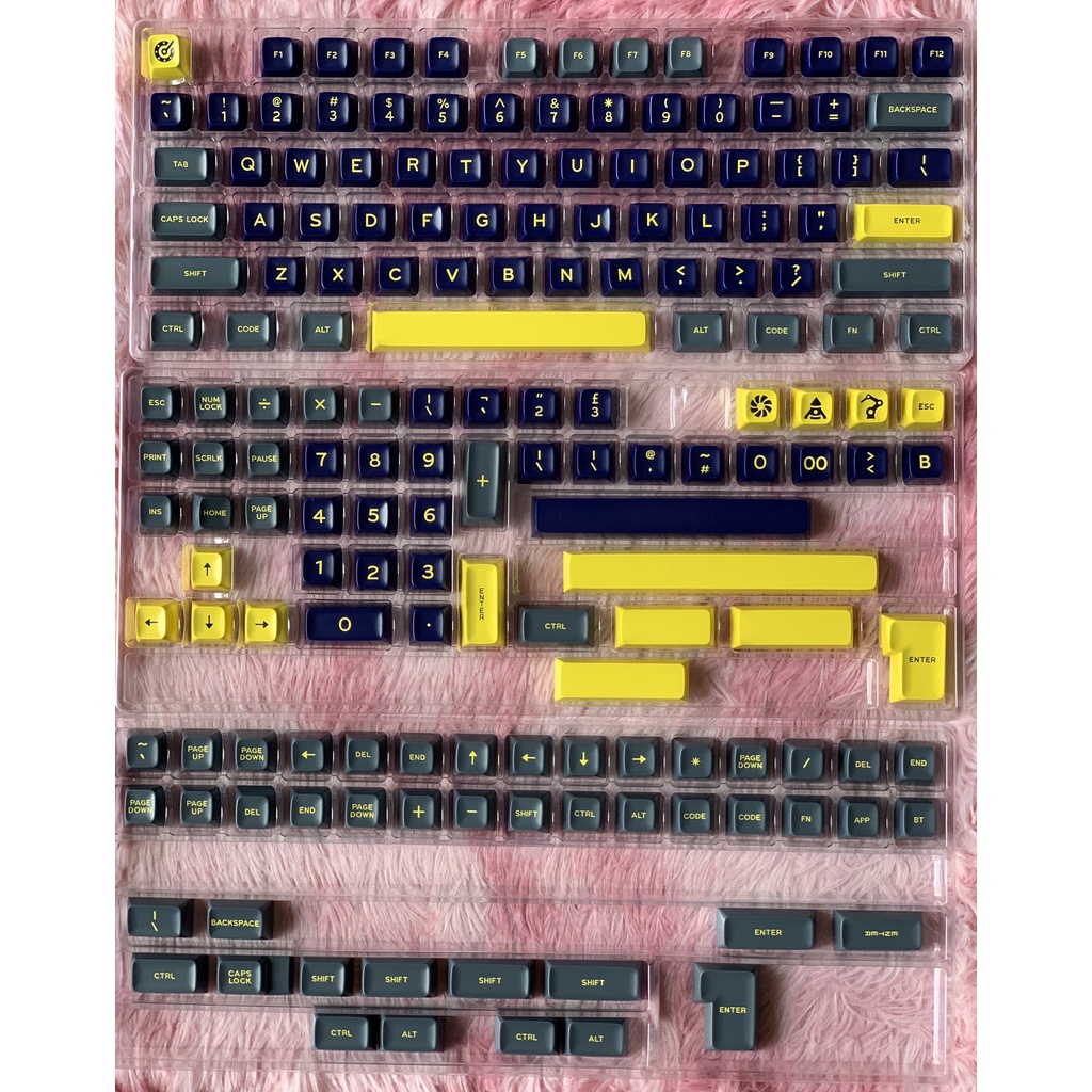 Keycap SA - Danger Zone  Doubleshot ABS 172 phím dành cho phím cơ