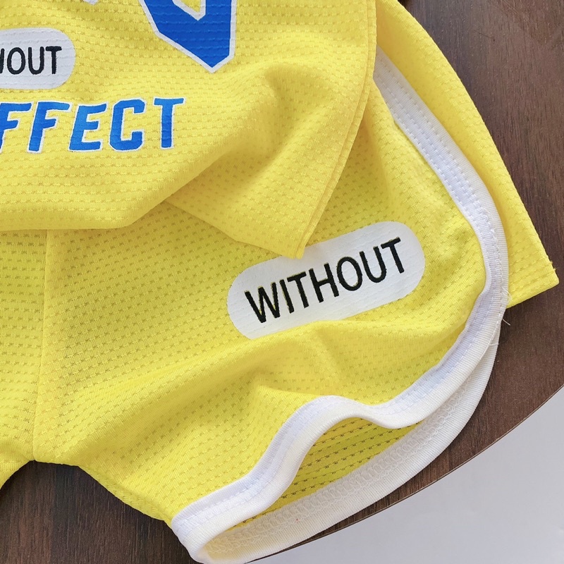 Bộ cộc tay thể thao chất cotton thông hơi siêu mềm mát, thấm mồ hôi cho bé trai bé gái