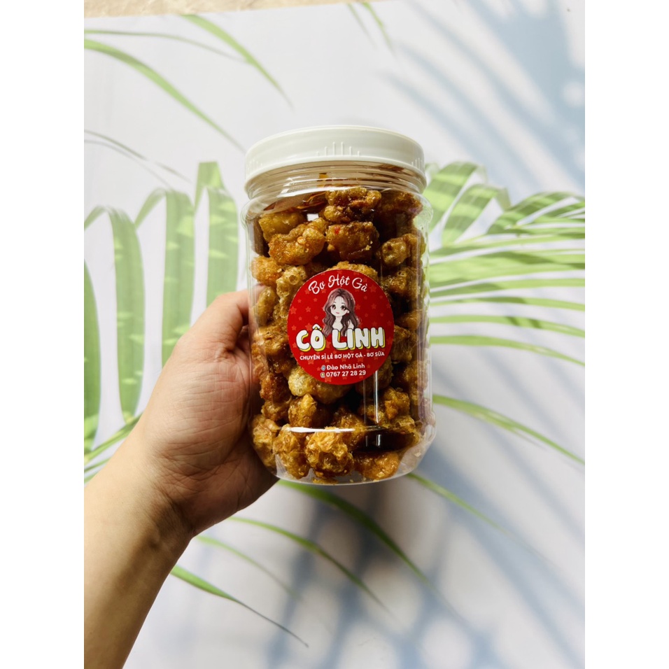 Tóp Mỡ Chiên Giòn, Tóp Mỡ Rim Mắm Tỏi Chiên Giòn Thơm Ngon Hủ 150gr / 500gr - Ăn vặt cô Linh