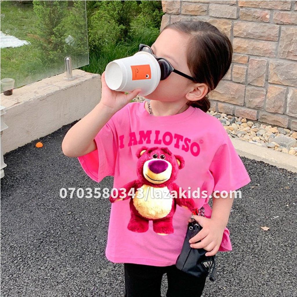 Set bộ BÉ GÁI SIZE LỚN + quần legging kute cho bé đón hè 2023 size đại 17-50 kg LAZAKIDS cho bé từ 5-14 tuổi