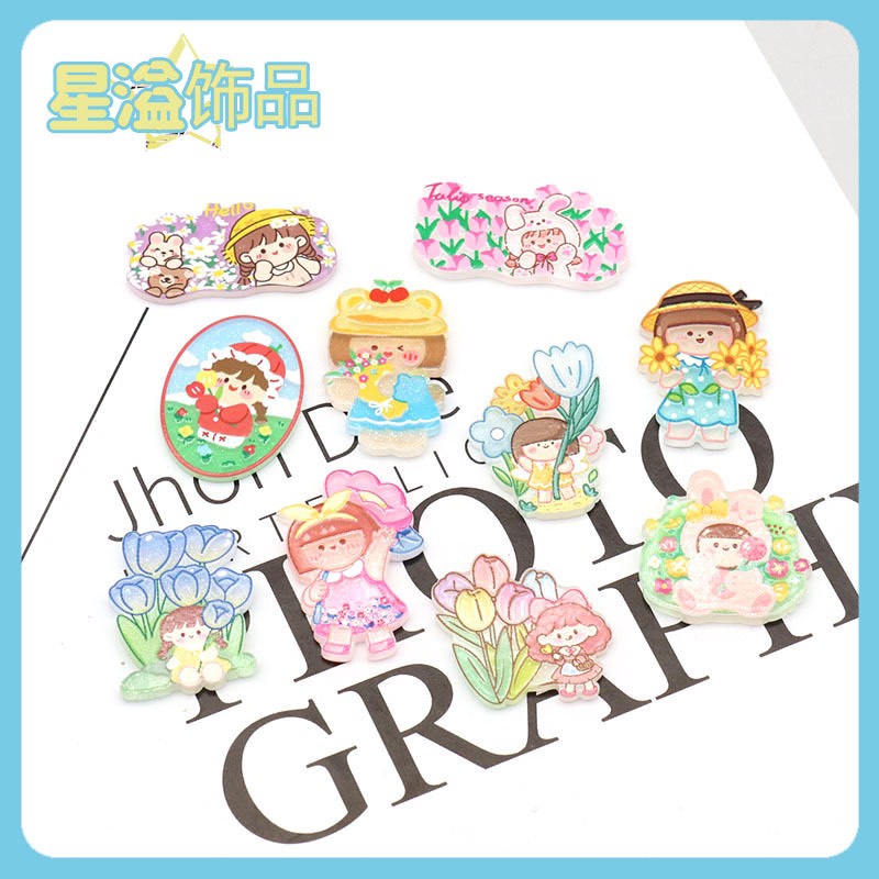 |Size lớn| Ghim cài cặp dễ thương - Huy hiệu cute sử dụng cho balo, túi tote, Phụ kiện, sticker, pin, cài trang trí áo