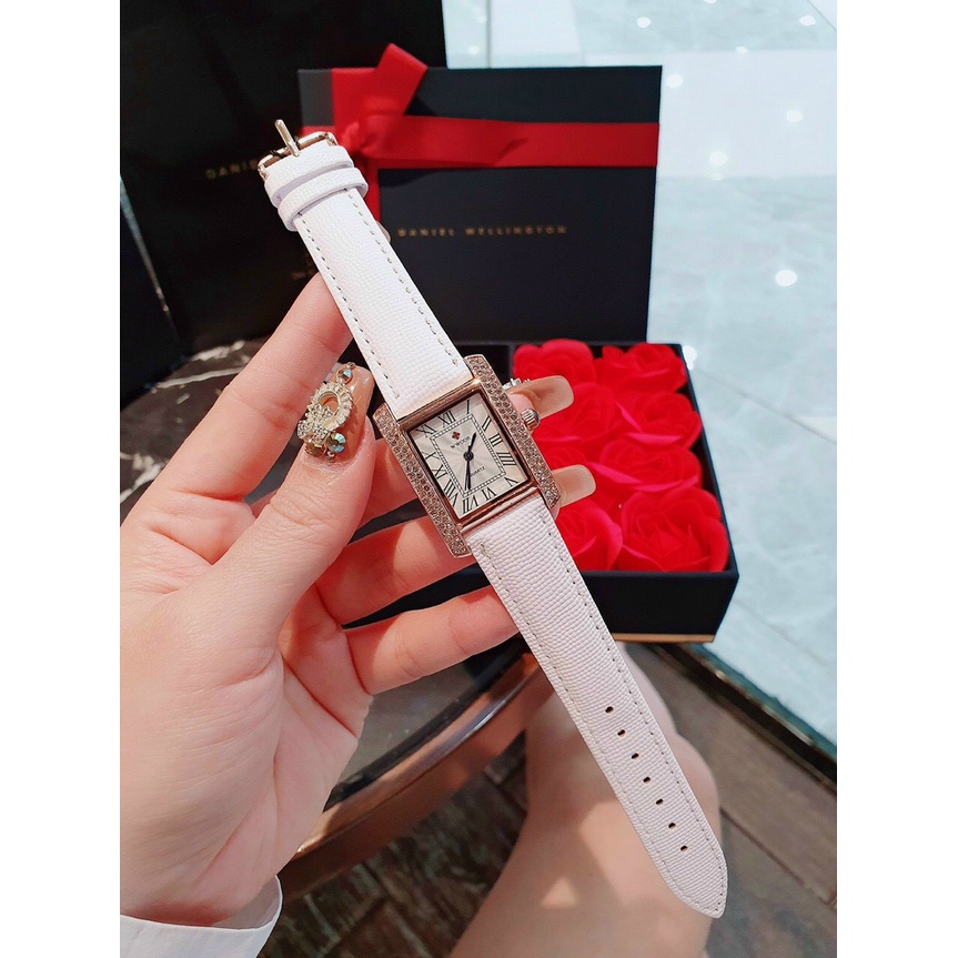 Đồng hồ nữ WWOOR, dây da mềm, hàng full box, thẻ bảo hành 12 tháng - DONGHO.WWOOR