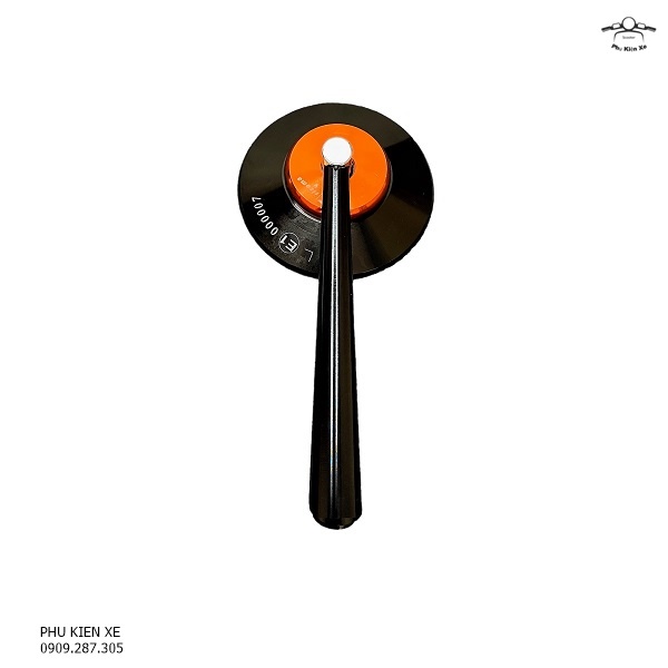 Gương Xe Máy Kiểu Rizooma Tròn Nhôm CNC