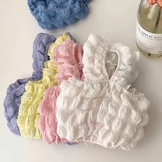 Áo 2 dây hè mỏng bèo nhún cho chó mèo