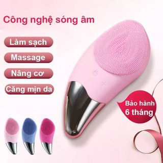 Máy Rửa Mặt Siêu Âm SONIC  - Tích Hợp 3 Công Nghệ Làm Đẹp, Sạc USB Chống Nước Tuyệt Đối