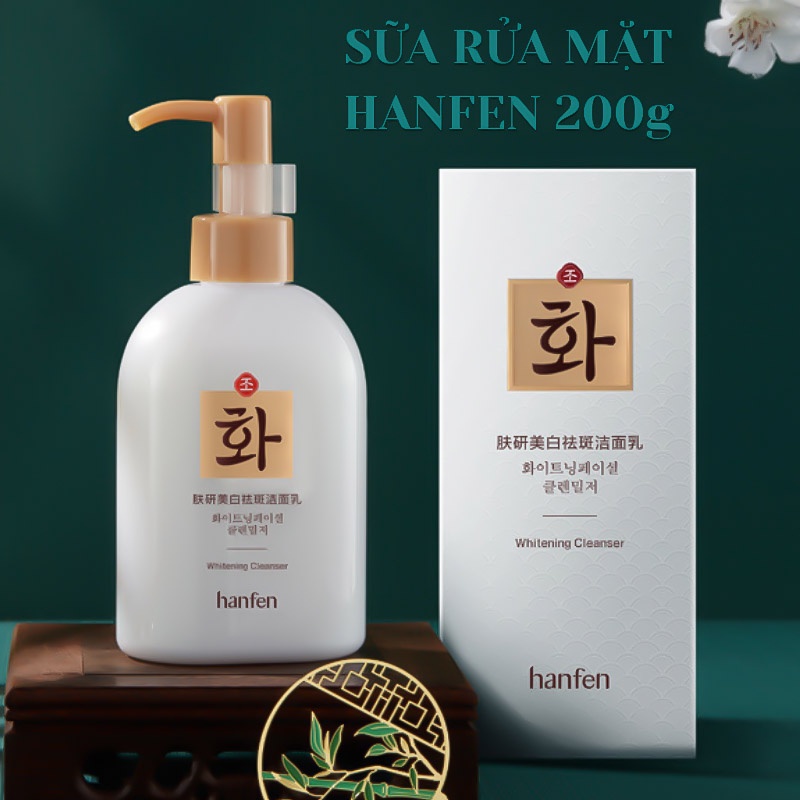 SỮA RỬA MẶT HANFEN WHITENING CLEANSER 200g