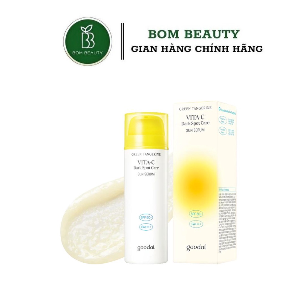 Tinh Chất Chống Nắng, Dưỡng Sáng Da Goodal Green Tangerine Vita C Dark Spot Care Sun Serum SPF 50+ PA++++