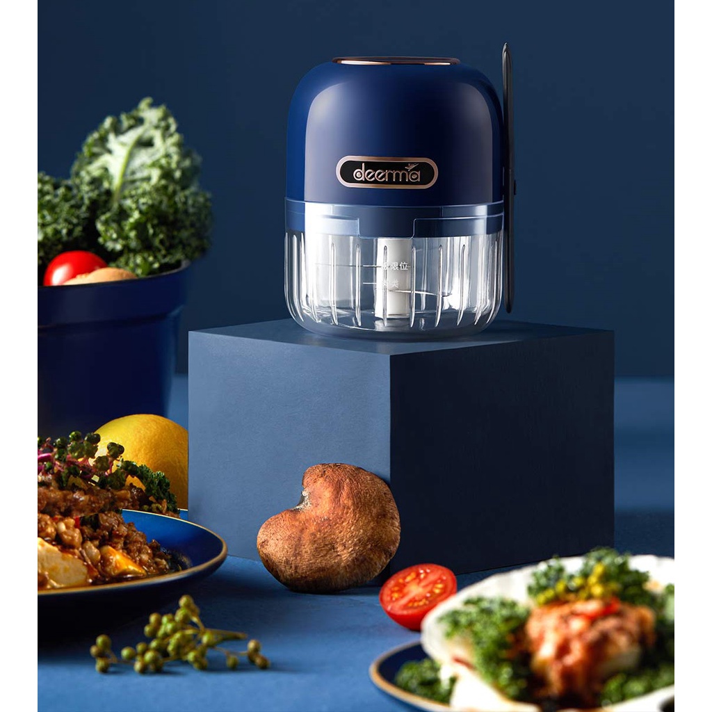 Máy xay Đa Năng Deerma JS100 / JS200 xay hành tỏi không dây