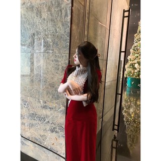 Đầm thiết kế sang chảnh ren ngực body