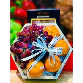 (HOẢ TỐC HCM) ( JENNY FRUIT ) Set quà trái cây biếu tặng 400K - tặng kèm in thiệp theo yêu cầu