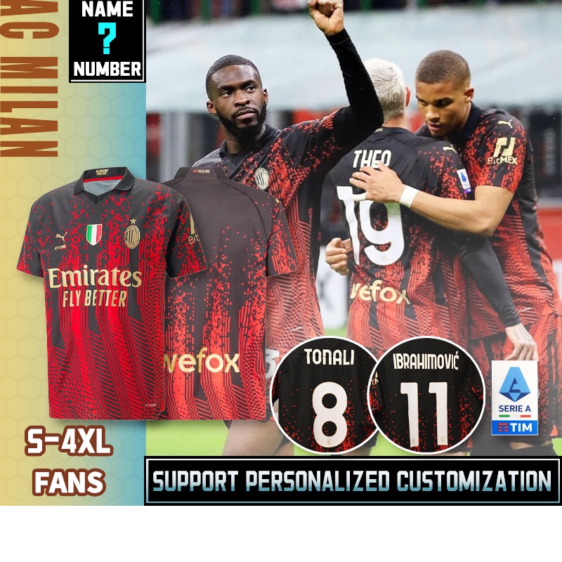 Áo Bóng Đá AC Milan 3rd away 23-24 Size S-4XL