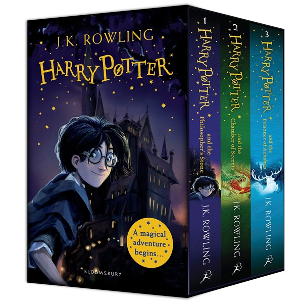 Sách: Harry Potter 1 - 3 Box Set: A Magical Adventure Begins (Box Set Paperback)
