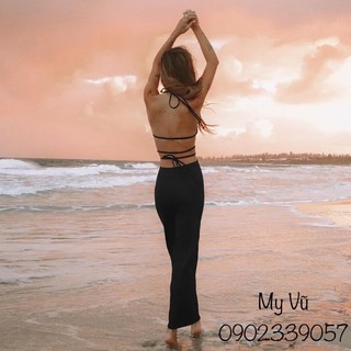 Đầm dài hở lưng phong cách quyến rũ