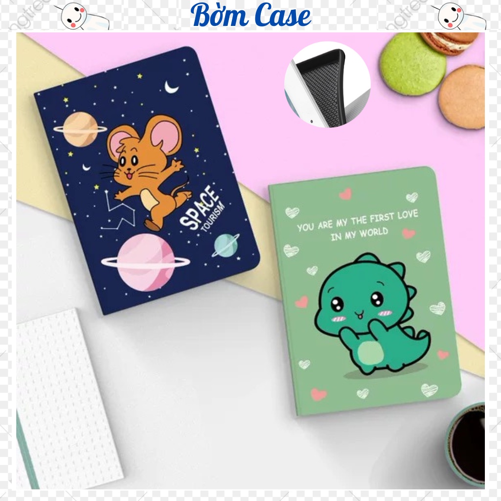 Ốp ipad Silicon Space chuột cute ốp ipad Air 5,4,3,2,1 - Gen 5,6,7,8,9,10 - Pro 11,9.7,10.5...BỜM CASE