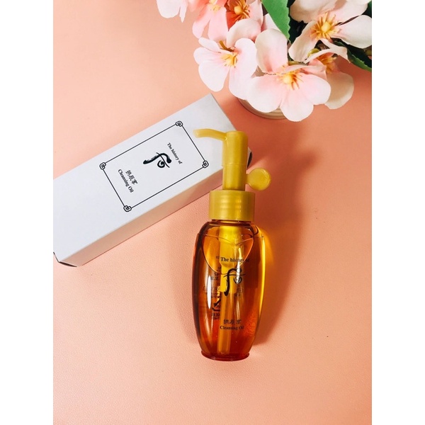 Dầu Tẩy Trang Whoo Vàng 50ML Dạng Dầu Siêu Sạch Mịn