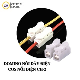 Domino Nối Dây Điện, Cút Nối Dây điện đôi cách điện CH2, cos nối điện, đầu nối dây điện tiện dụng