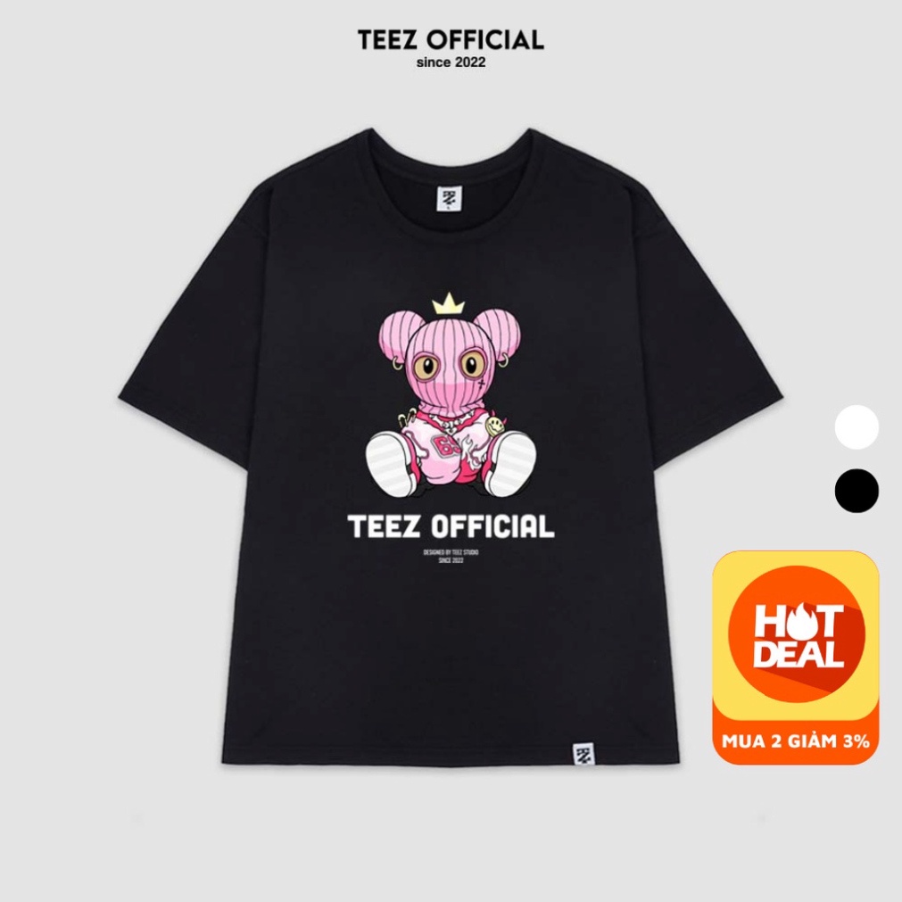 Áo Thun Unisex Nam Nữ TEEZ - TZ1040 Form Rộng Tay Lỡ Freesize - Hàng mới về