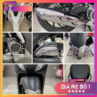 Ốp nhựa xi inox vision 2021 - 2023 - bộ ốp nhựa mạ crom vision đời 2021 -2023