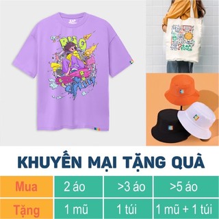 Áo thun tay ngắn PHỞ STREET unisex form basic rộng