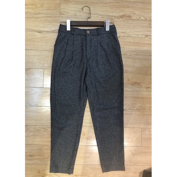 Quần Baggy Công Sở Kẻ Caro Màu Mới LÁ IN HOA Xanh Than, Nâu Ghi, Nâu Ghi Caro, Kẻ Đen, Nâu Xanh Kẻ Nhí, Kẻ Ghi Sáng