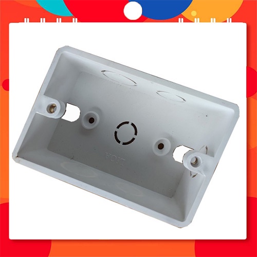 Đế âm đơn SE2157 & đế âm đôi SE2157D - đế nổi đơn SECK257 & đế nổi đôi SECK157D, bằng nhưa tự chống cháy cao cấp LiOA