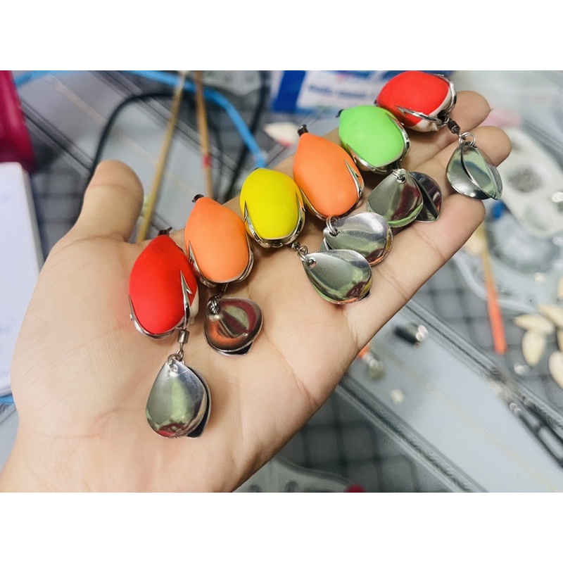 Mồi câu lure NHÁI HƠI F35 lưỡi titan