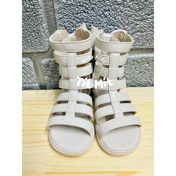 Dép sandal chiến binh bé gái, dép cao cổ sandal siêu xinh, da mềm mẫu mới.