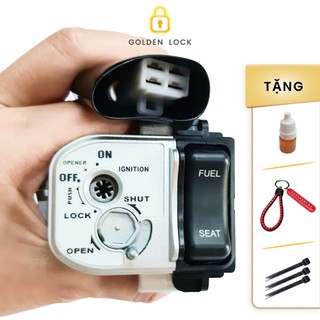 Bộ ổ khoá 8 cạnh xe Lead đời 2014 chống trộm hàng Đài Loan