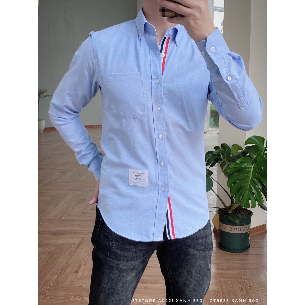 Mẫu Sơ mi cao cấp Thorm - Chất liệu cotton mềm mịn, thoáng mát, thấm hút mồ hôi, không ra màu,đa phong cách