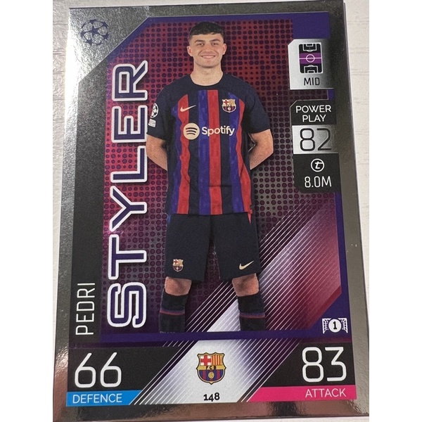 Barcelona Match Attax 2022/2023