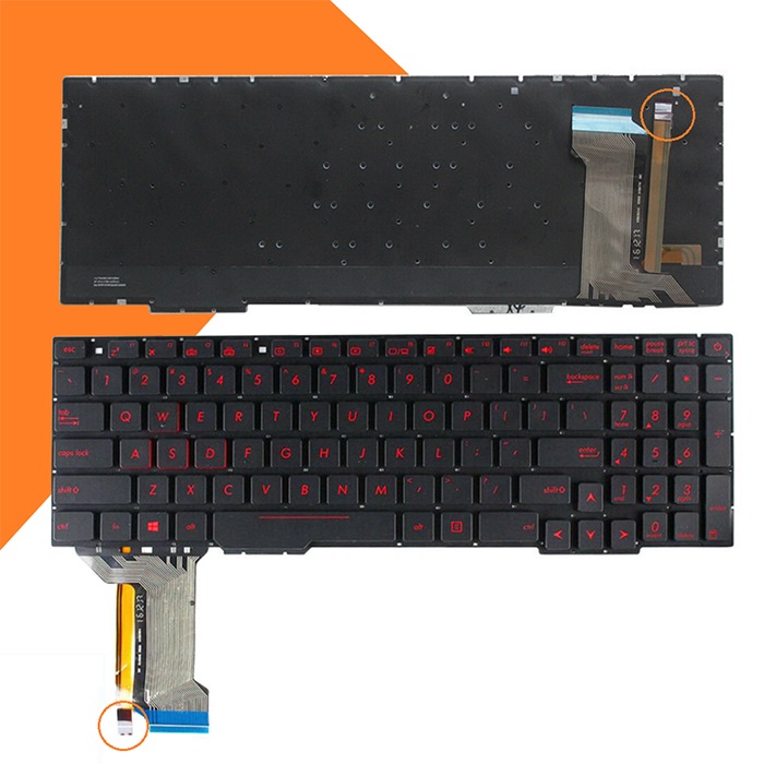 Bàn phím laptop Asus Gaming GL553V GL553VD GL553VE GL553VL CÓ ĐÈN LED RGB