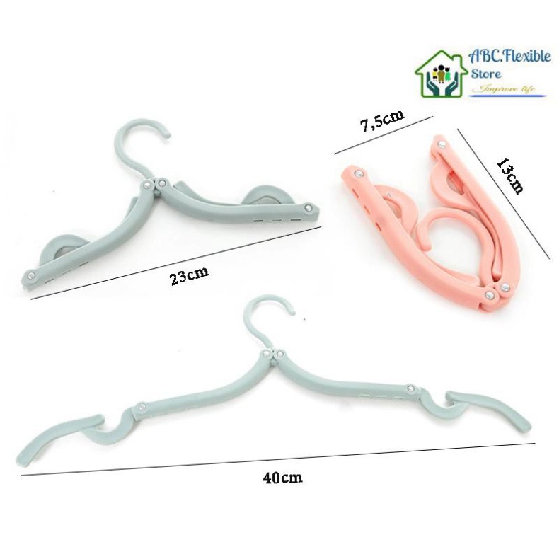 [KHUYẾN MẠI] Mắc áo gấp gọn tiện lợi mang đi du lịch, công tác