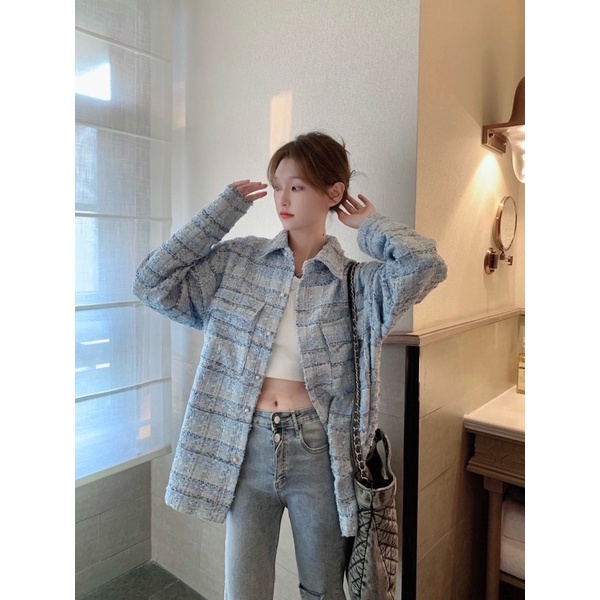 ÁO SƠ MI NỮ FORM RỘNG ULZZANG