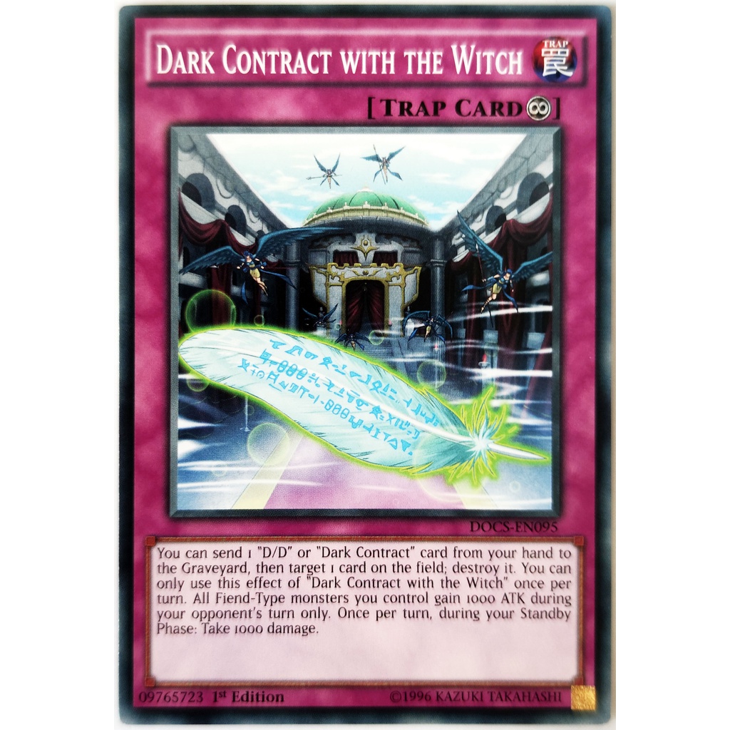[Thẻ Yugioh] Dark Contract with the Witch |EN| Common