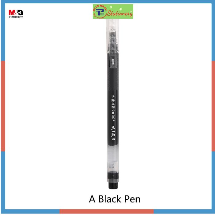 Bút nước MG 0.5mm KO RUỘT dung lượng đại siêu mướt ko gai không tắc mực V 3401 - 1 chiếc