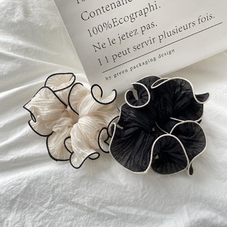 Cột tóc vải voan bồng bềnh Modleaf Sarah hairband Hàn Quốc