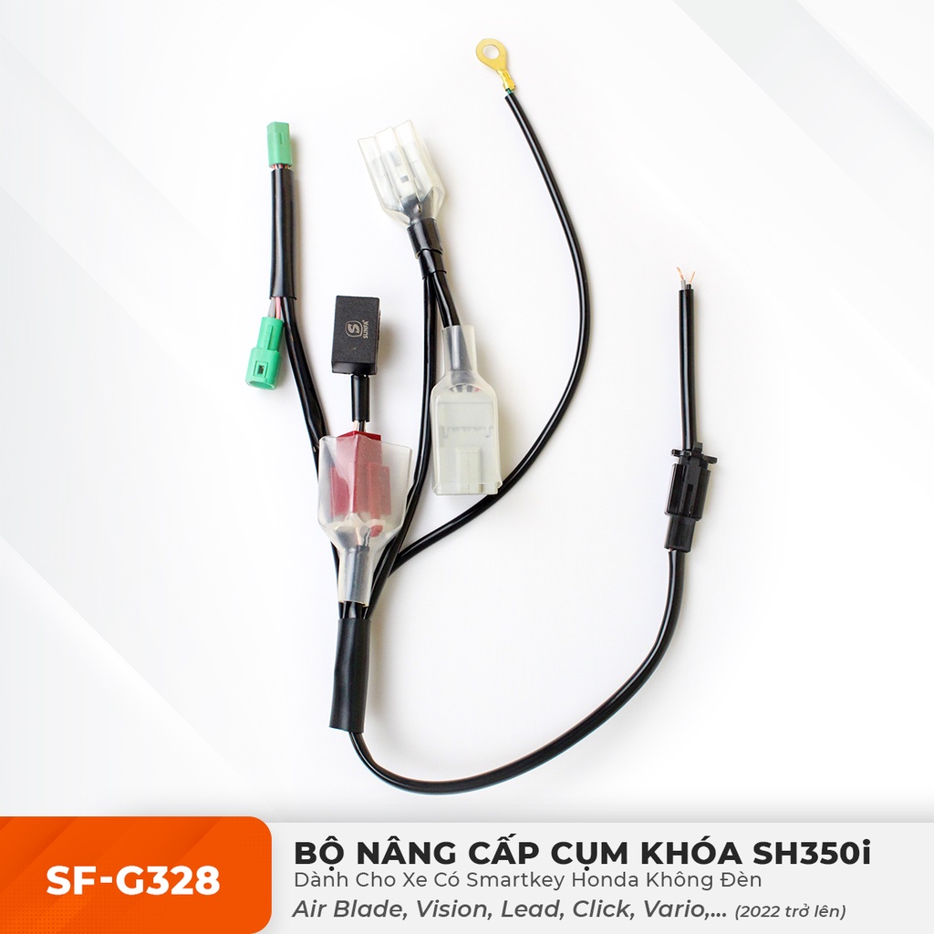 Bộ nâng cấp cụm khoá SH350i DÀNH CHO XE CÓ SMARTKEY HONDA KHÔNG ĐÈN 2018 - 2022 TRỞ LÊN